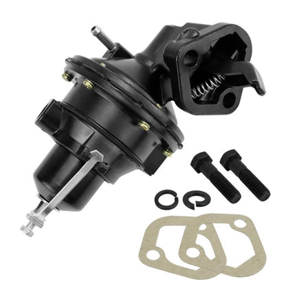 Mechanical fuel pump assembly with mounting bracket and included gasket and screws