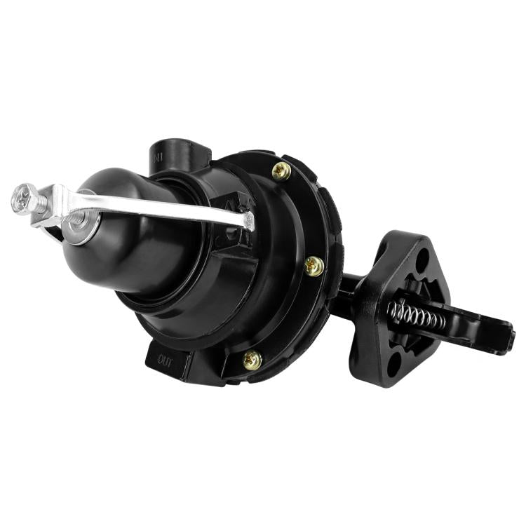 Mechanical fuel pump with black body and metal linkage rod