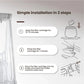 Clear filter holder cartridge with ribbed sides and insert for coffee machine