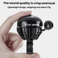 Black bike thumb bell with side button, held by hand for quick pressing