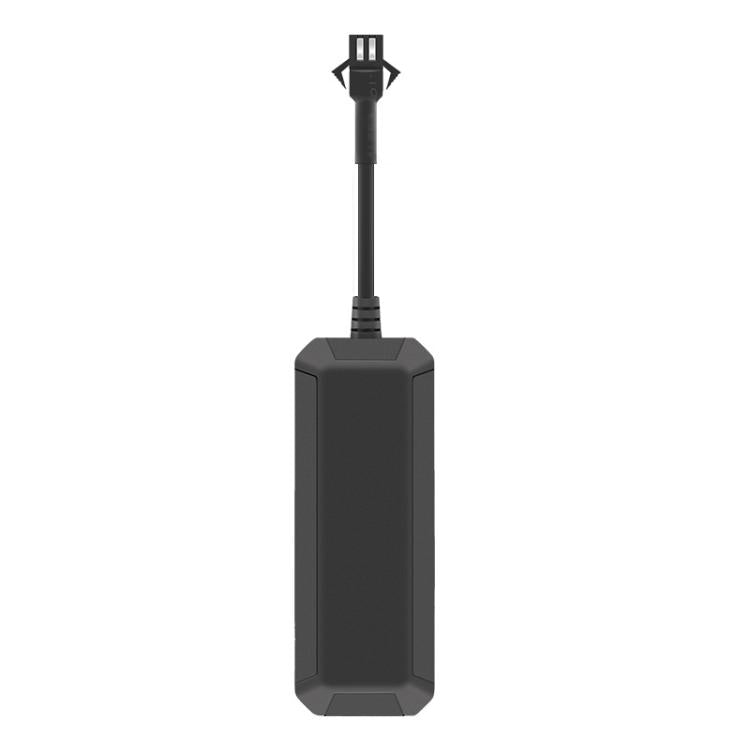 GPS anti-theft tracker, black two-wire module with antenna cable