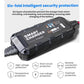 Black battery charger with control panel and 10AMP 6V/12V output label