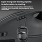 Black trunk hook mount with kettle-bell load on vehicle cargo panel