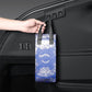 Black concealed trunk hooks holding a shopping bag by two hanging hooks