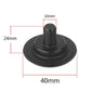 Rear wiper blanking plug size diagram: 40mm diameter, 24mm base, 10mm bolt