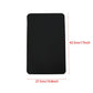 Black non-slip moving pad for Ninja NC701, 27.5 x 43.5 cm (10.8 x 17 in).