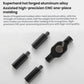 Black ratchet driver handle pieces for the multi-functional screwdriver set