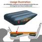 Car passenger seat inflatable bed on car seat, showing P12 size