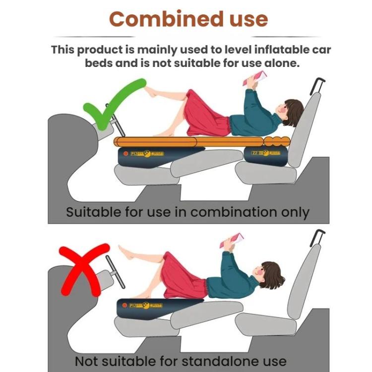 Car passenger seat inflatable bed, P12 for combined use only