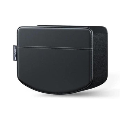 KABULUN black card ticket holder with curved pocket and hanging loop