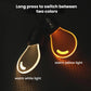 Two-tone car LED pendant bulbs, warm white and warm yellow teardrop glow