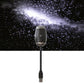 Car decorative projection night light projecting a galaxy-like cloud pattern from cable