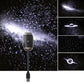 Car decorative projection night light with galaxy cloud projection and hanging USB cable