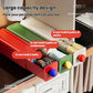 Large-capacity stackable storage organizer with drawer compartments and knob pulls