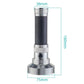 UV flashlight size: 180mm long, 75mm head diameter, 38mm body width