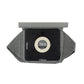 Dust bag for LG vacuum, black pouch with cream ring and gray mesh filter bag