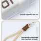 White pen box pencil holder with strong durable rope and smooth edges