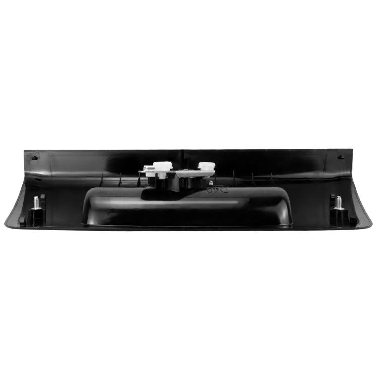 Tailgate handle latch mechanism and mounting points on black base