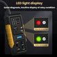 Fault relay detector with LED display showing red and green relay status