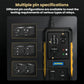 Fault relay detector with multi-pin testing ports for different relay configurations