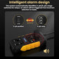 Fault relay detector with alarm-style indicator and 4-pin/5-pin selector