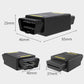 AUTOOL 24V to 12V OBD converter, compact black unit with visible dimensions and port views