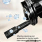Perforated black deodorizing stick nozzle for floor cleaning robot, extended tube