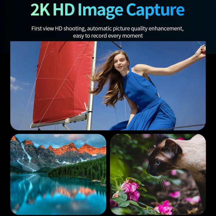 CY01 smart glasses featuring 2K image capture
