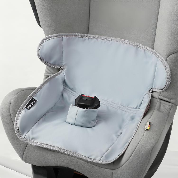 Blue waterproof car seat protector pad insert for child car seat