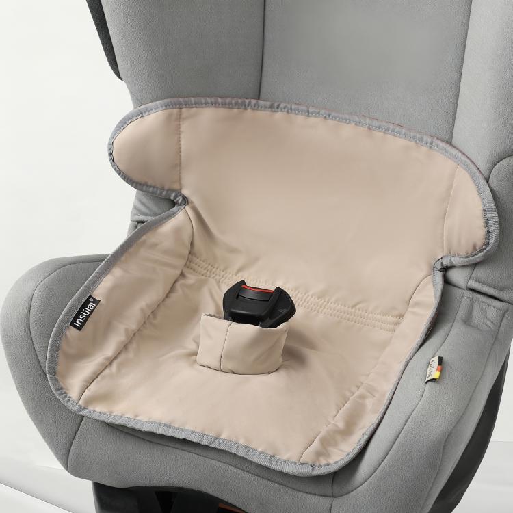 Khaki waterproof car seat protector pad insert for child car seat