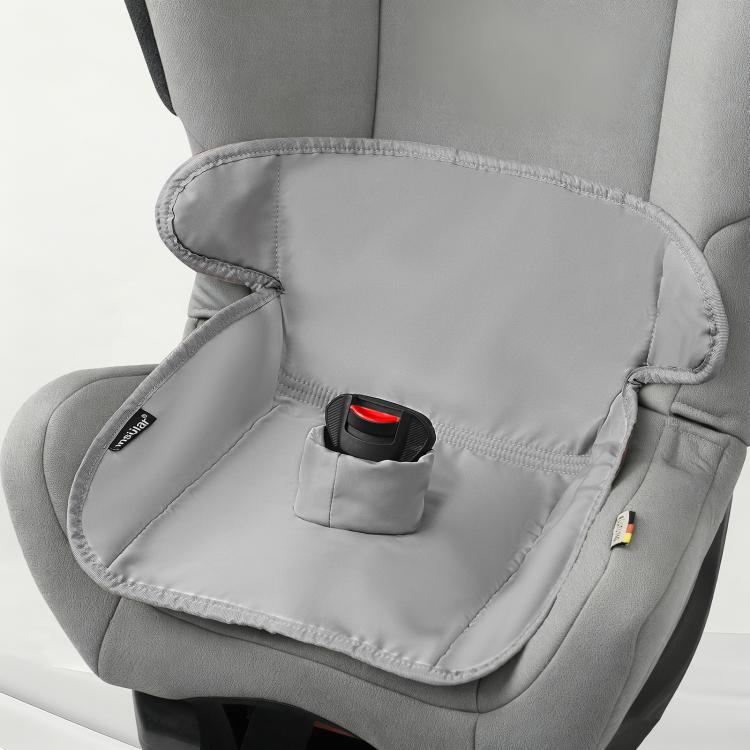 Gray waterproof car seat protector pad insert for child car seat
