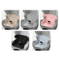 Multi-color waterproof car seat protector pads shown in five colors