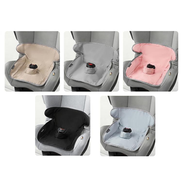 Multi-color waterproof car seat protector pads shown in five colors