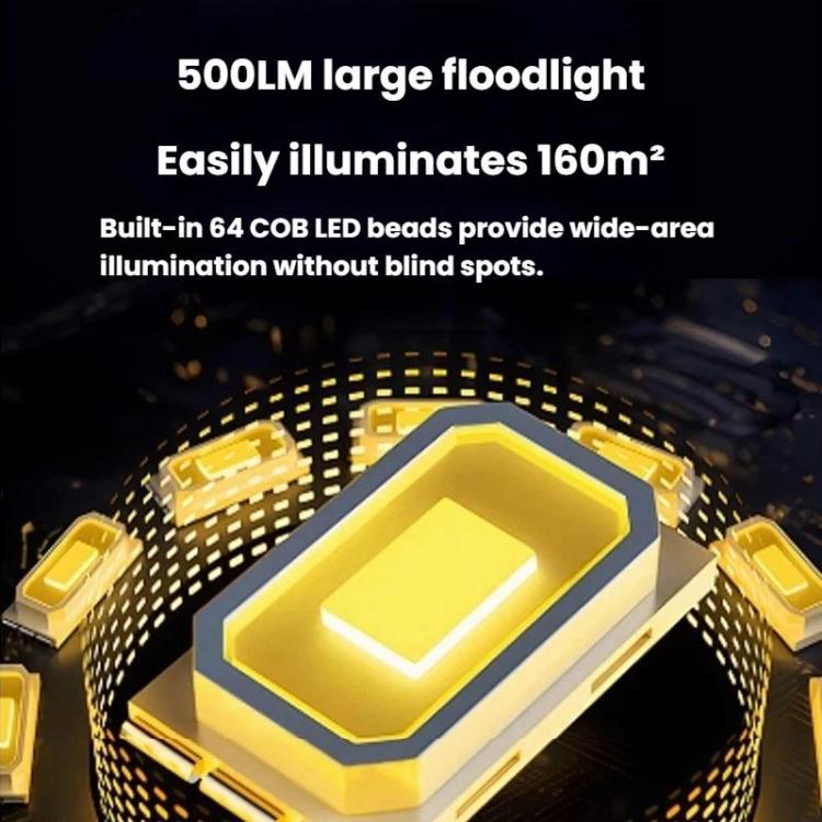 Foldable solar lantern with bright LED light panel and multiple side emitters