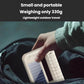 Foldable solar camping lantern, compact handheld design with folding solar panel