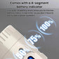 Foldable solar lantern with 4-segment battery indicator display