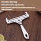 Adjustable thickness cheese slicer with stainless wire for slicing to set thickness