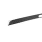 Black carbon-fiber navigation trim sticker strip with center cutout