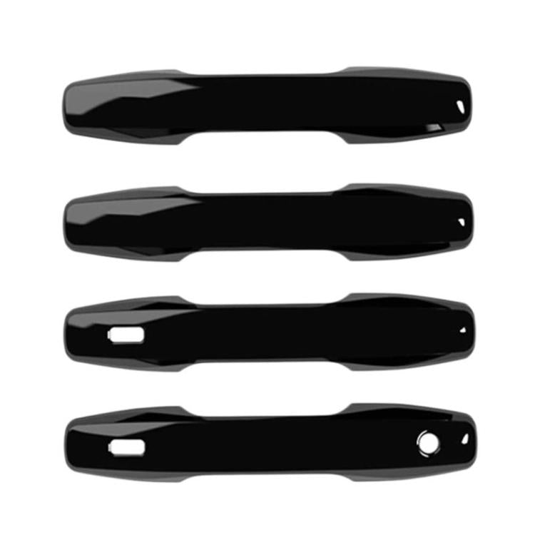Black door handle protective covers, 4-piece set for RAV4/Wildlander