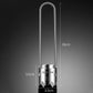 LsCook SUS304 stainless fruit corer, loop handle with diamond coring tip