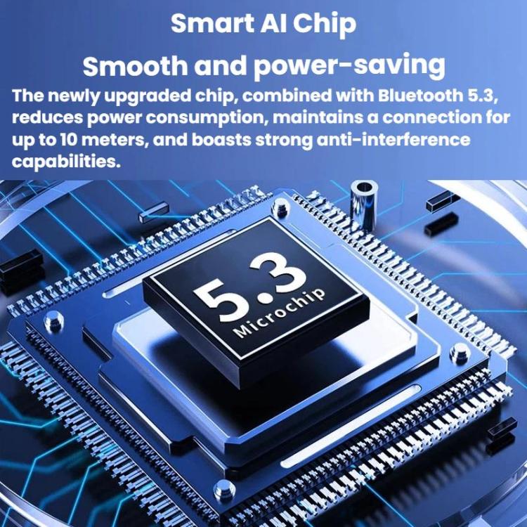 Bluetooth remote internal microchip board with 5.3 Bluetooth label