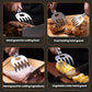All-steel bear claw hand guard set for cutting and tearing meat, fish, and vegetables