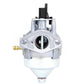 Carburetor with circular intake opening and black throttle body connector