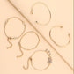 Assorted butterfly charm bracelets with rhinestone open cuffs and chain bangles