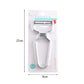 Stainless steel vegetable peeler in retail packaging on a hanging blister card