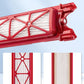 Dyson PencilVac replacement filter insert with red lattice housing and white pleated media