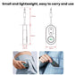 Compact Bluetooth audio adapter with 3.5mm AUX plug and control buttons