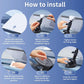 Car suction mount parts with adjustable arms and dashboard anti-slip strip for mini device
