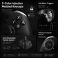 Black game controller close-up with X/Y/A/B buttons and textured joystick top