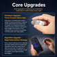 Three-contact electrode pads for smart anti-snoring device held in hand
